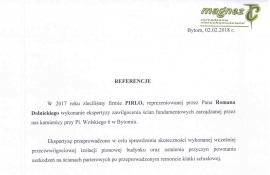 14 referencje Magnez Bytom Plac Wolskiego 6 2018 eksp