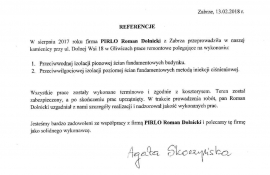 15 referencje Gliwice Dolnej Wsi 18 izol