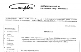 16 referencje Complex - izol Topolowa 21 izol- 2018