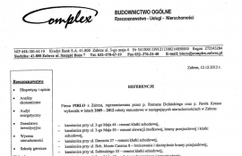 11 referencje Complex - zbiorcze 2009-2012 rem